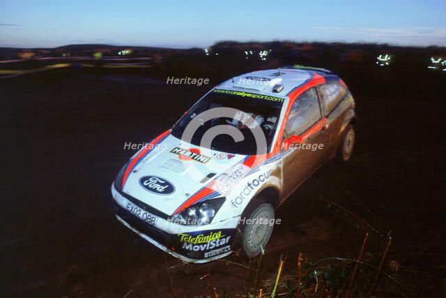 2002 Ford Focus RS WRC, Colin McRae.Network Q Rally. Artist: Unknown.