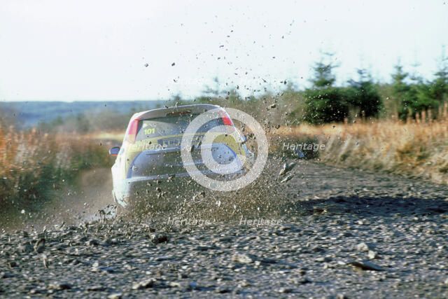 2002 Ford Focus WRC, Alistair Ginley. Network Q Rally. Artist: Unknown.