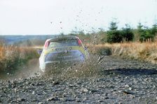 2002 Ford Focus WRC, Alistair Ginley. Network Q Rally