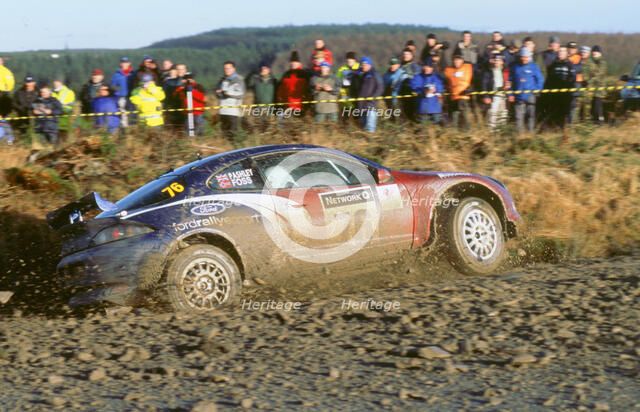 2002 Ford Puma driven by Alexander Foss on Network Q Rally. Artist: Unknown.