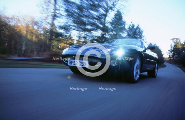 2002 Jaguar XKR convertible. Artist: Unknown.