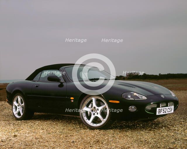 2002 Jaguar XKR convertible. Artist: Unknown.