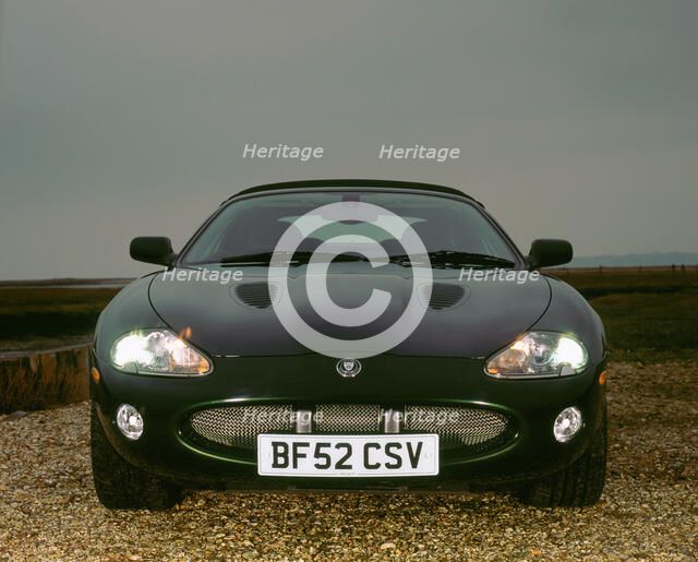 2002 Jaguar XKR convertible. Artist: Unknown.