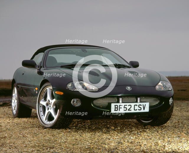 2002 Jaguar XKR convertible. Artist: Unknown.