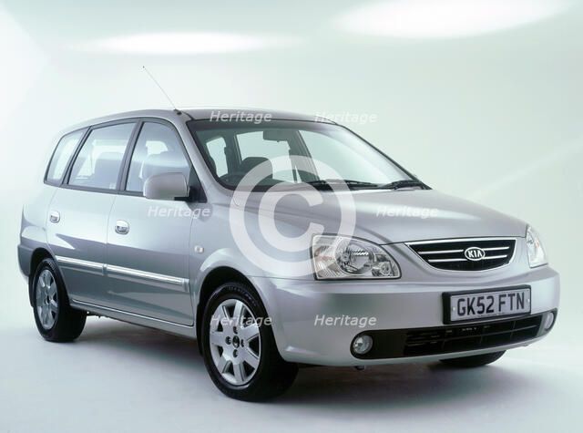 2002 Kia Carens. Artist: Unknown.