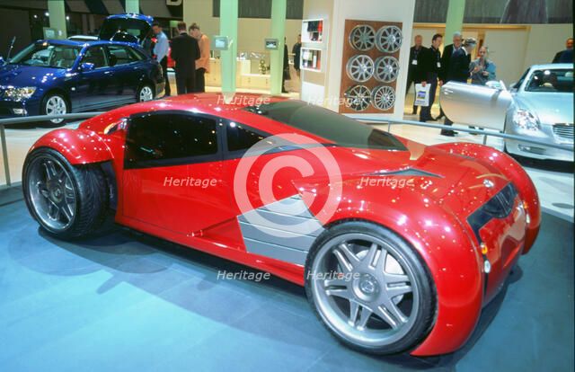 2002 Lexus electric concept car used in 'Minority Report' film. Artist: Unknown.