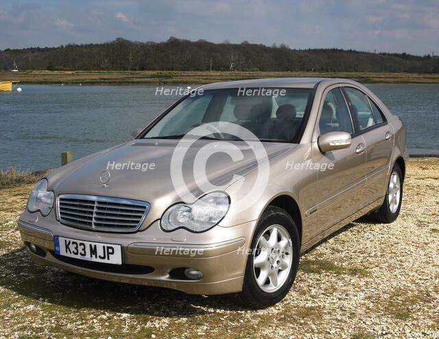 2002 Mercedes Benz  C220 cdi. Artist: Unknown.