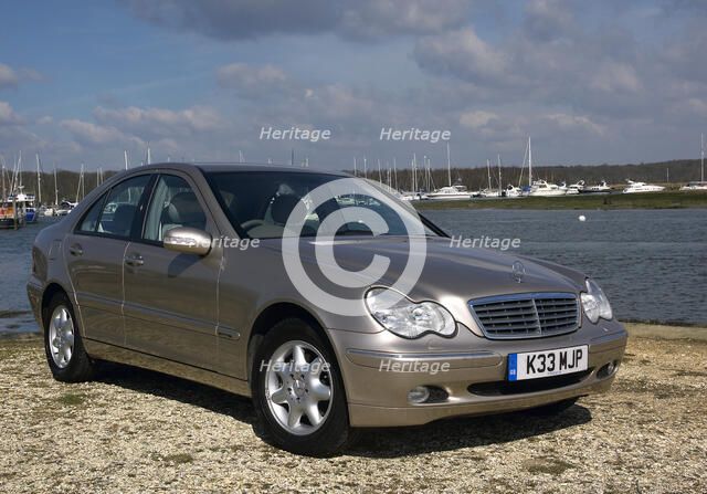 2002 Mercedes Benz  C220 cdi. Artist: Unknown.