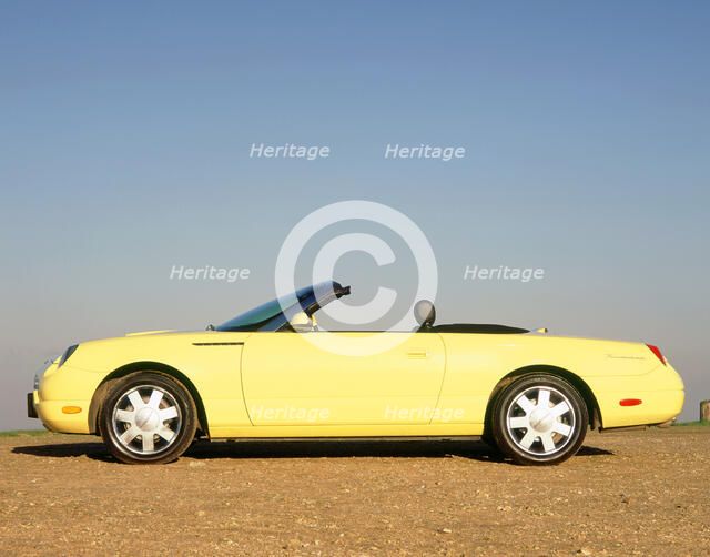 2003 Ford Thunderbird convertible. Artist: Unknown.