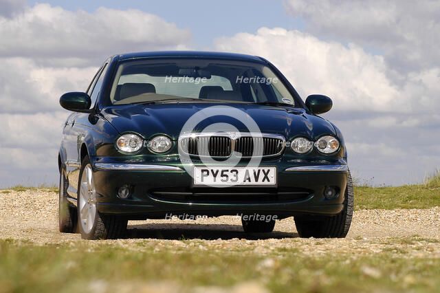 2003 Jaguar X Type 3L. Artist: Unknown.