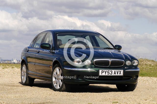 2003 Jaguar X Type 3L. Artist: Unknown.