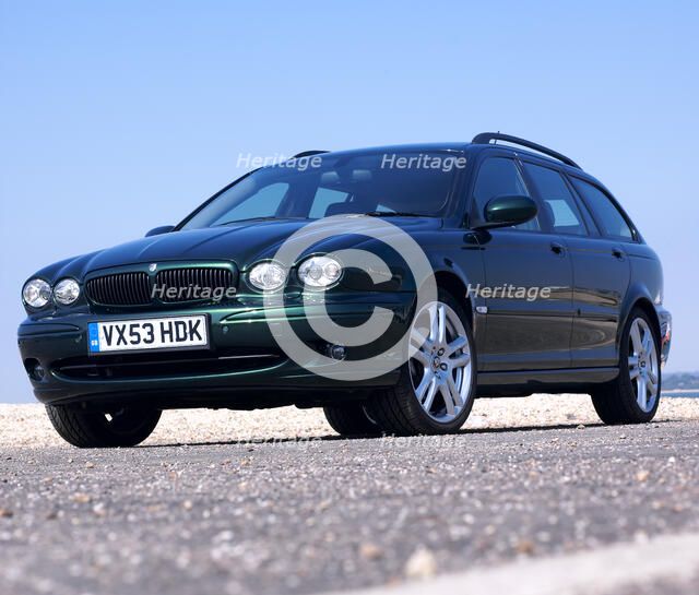 2003 Jaguar X Type Sport Estate. Artist: Unknown.