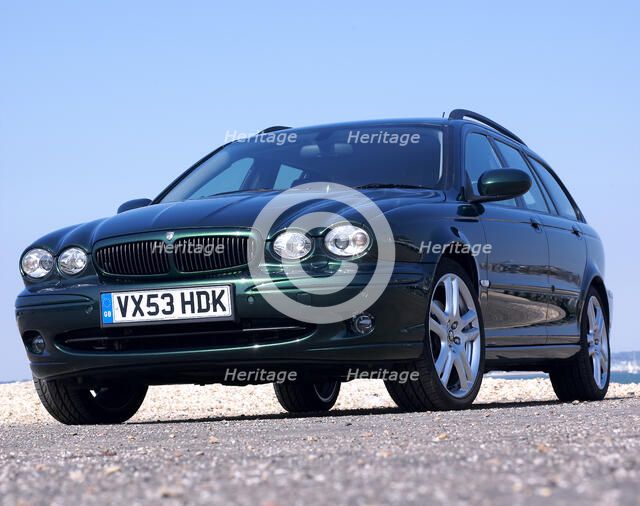 2003 Jaguar X Type Sport Estate. Artist: Unknown.