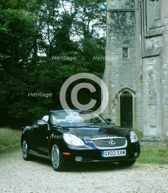 2003 Lexus SC430 4.3L. Artist: Unknown.