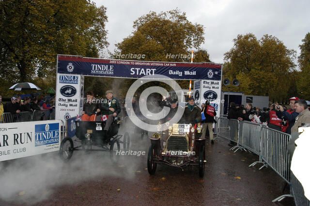 2003 London to Brighton Run start. Artist: Unknown.
