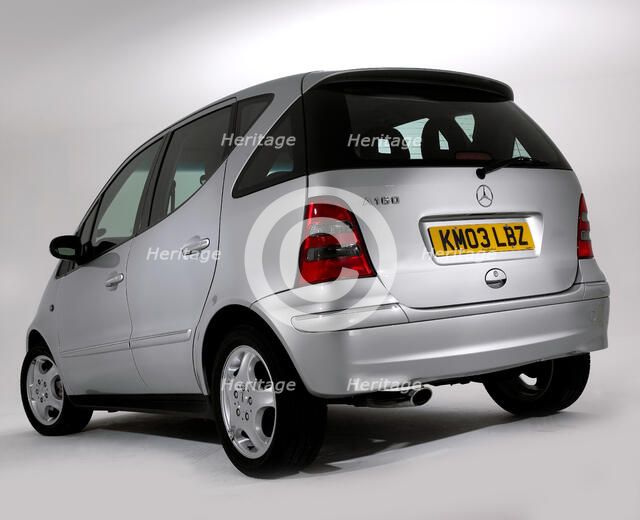 2003 Mercedes Benz A160. Artist: Unknown.