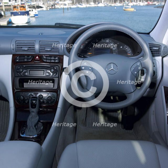 2003 Mercedes Benz C270 Estate. Artist: Unknown.