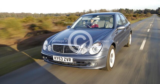 2003 Mercedes Benz E320 cdi Avantgarde. Artist: Unknown.