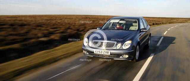 2003 Mercedes Benz E320 cdi Avantgarde. Artist: Unknown.