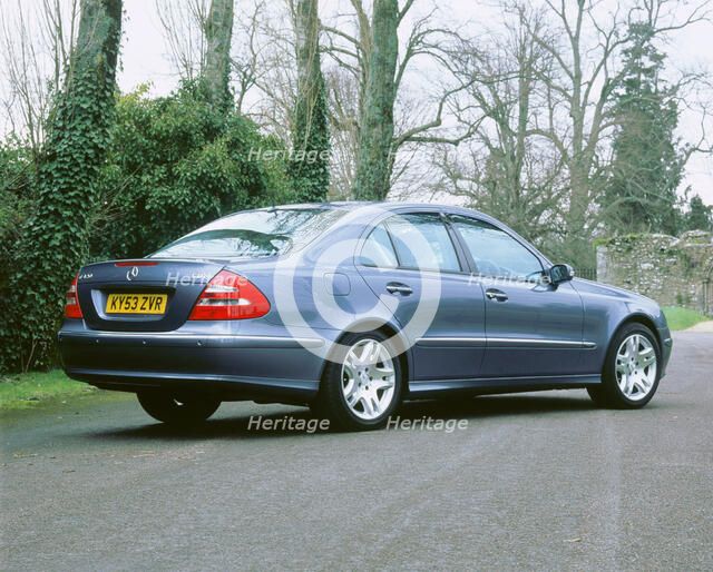 2003 Mercedes Benz E320 cdi Avantgarde. Artist: Unknown.