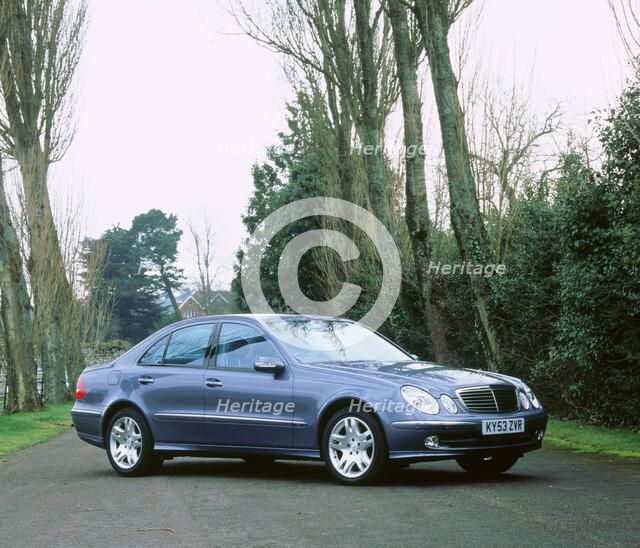 2003 Mercedes Benz E320 cdi Avantgarde. Artist: Unknown.