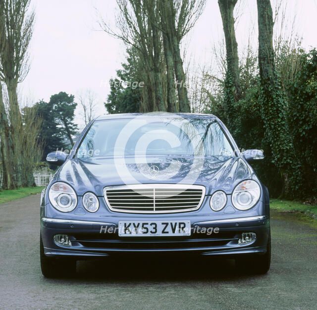2003 Mercedes Benz E320 cdi Avantgarde. Artist: Unknown.