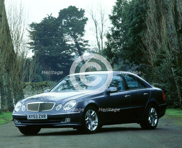 2003 Mercedes Benz E320 cdi Avantgarde. Artist: Unknown.