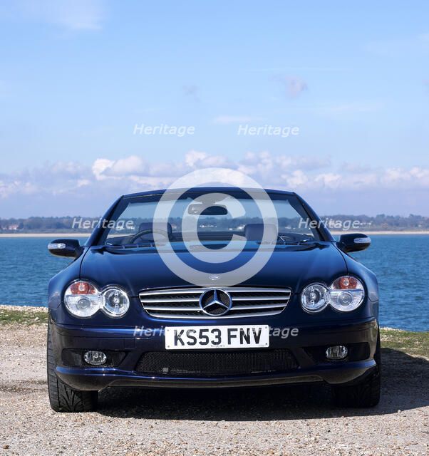 2003 Mercedes Benz SL55 AMG. Artist: Unknown.