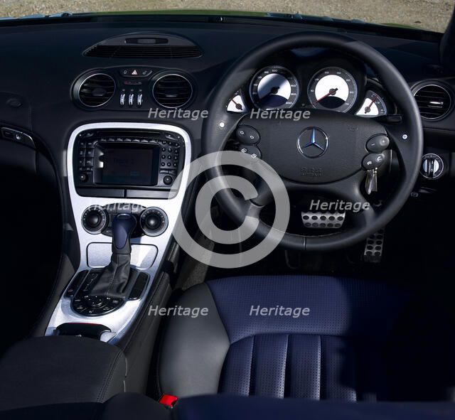 2003 Mercedes Benz SL55 AMG. Artist: Unknown.