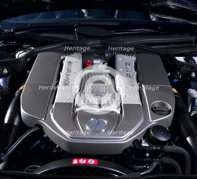 2003 Mercedes Benz SL55 AMG. Artist: Unknown.