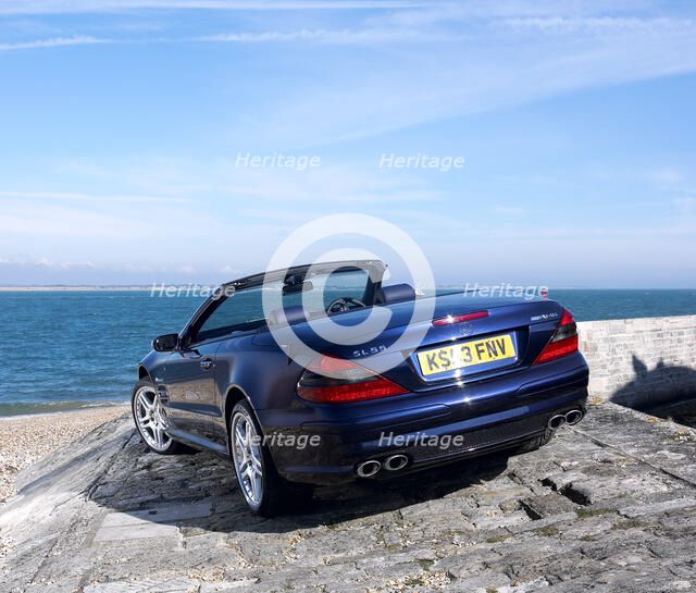 2003 Mercedes Benz SL55 AMG. Artist: Unknown.