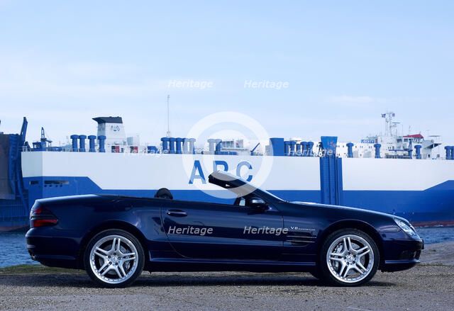 2003 Mercedes Benz SL55 AMG. Artist: Unknown.