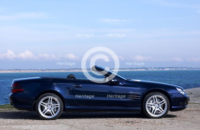 2003 Mercedes Benz SL55 AMG. Artist: Unknown.