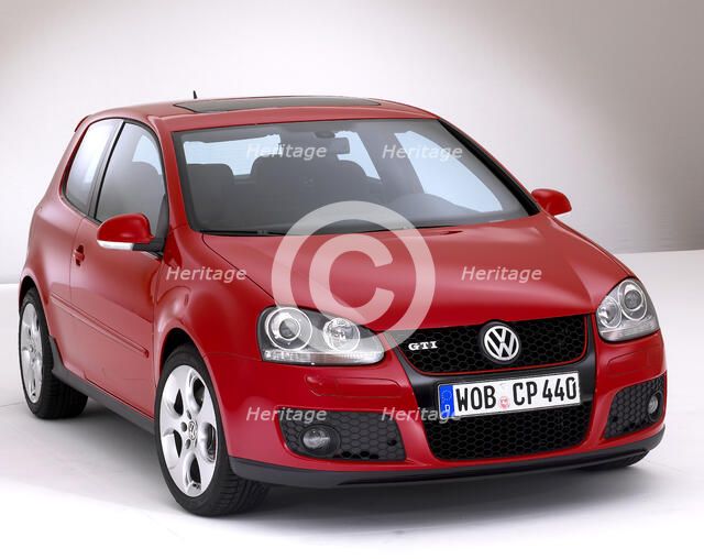 2004 VW Golf Gti. Artist: Unknown.
