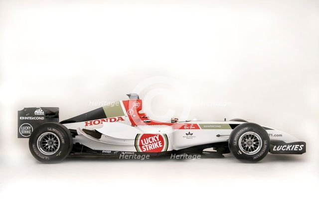 2004 B.A.R. Honda Formula 1 car Artist: Unknown.