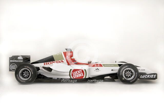 2004 B.A.R. Honda Formula 1 car Artist: Unknown.