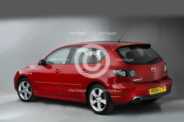 2004 Mazda 3. Artist: Unknown.
