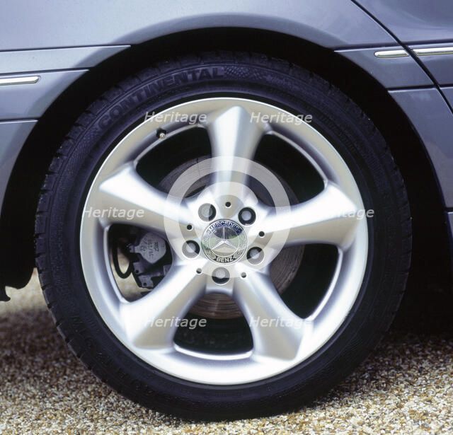 2004 Mercedes Benz C230 Kompressor. Artist: Unknown.