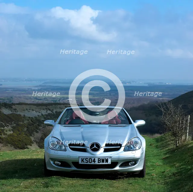 2004 Mercedes Benz SLK 200K. Artist: Unknown.