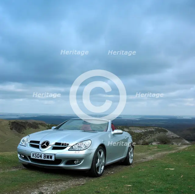 2004 Mercedes Benz SLK 200K. Artist: Unknown.