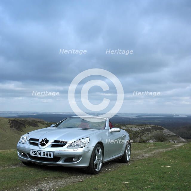 2004 Mercedes Benz SLK 200K. Artist: Unknown.