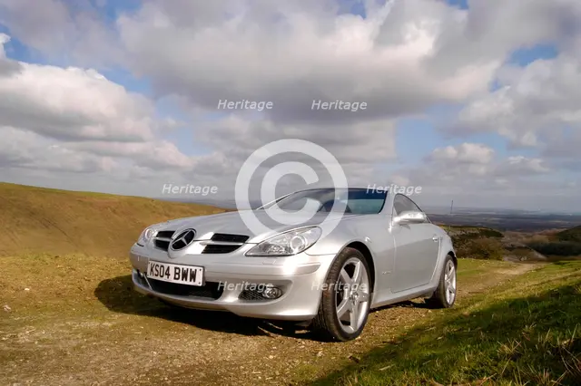 2004 Mercedes Benz SLK 200K. Artist: Unknown.