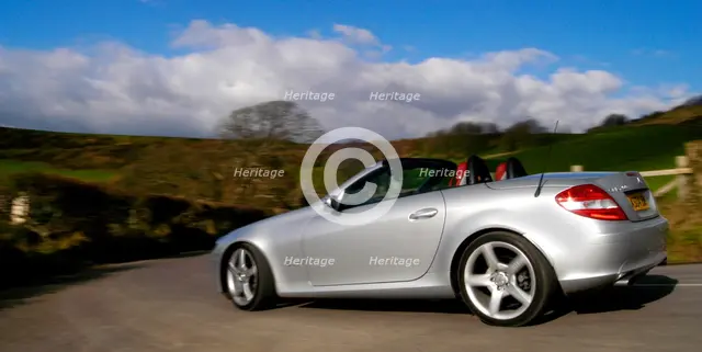 2004 Mercedes Benz SLK 200K. Artist: Unknown.