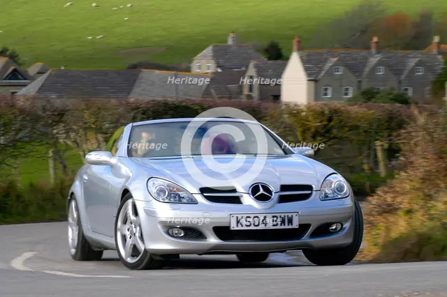 2004 Mercedes Benz SLK 200K. Artist: Unknown.