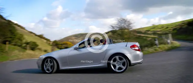 2004 Mercedes Benz SLK 200K. Artist: Unknown.