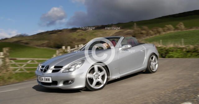 2004 Mercedes Benz SLK 200K. Artist: Unknown.