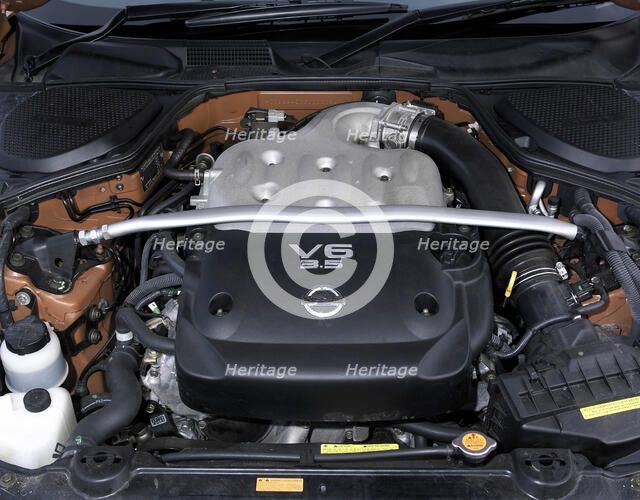 2004 Nissan 350Z. Artist: Unknown.