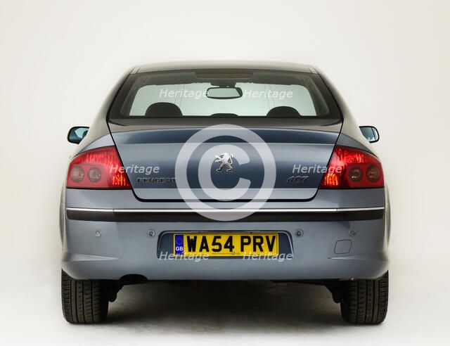 2004 Peugeot 407  Artist: Unknown.