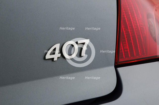 2004 Peugeot 407  Artist: Unknown.