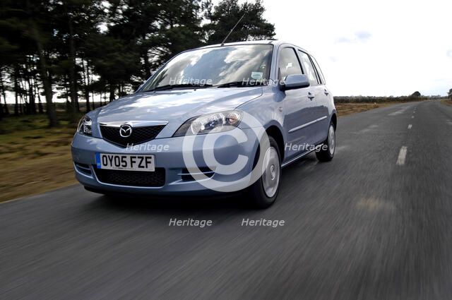 2005 Mazda 2 1.4D Antares. Artist: Unknown.